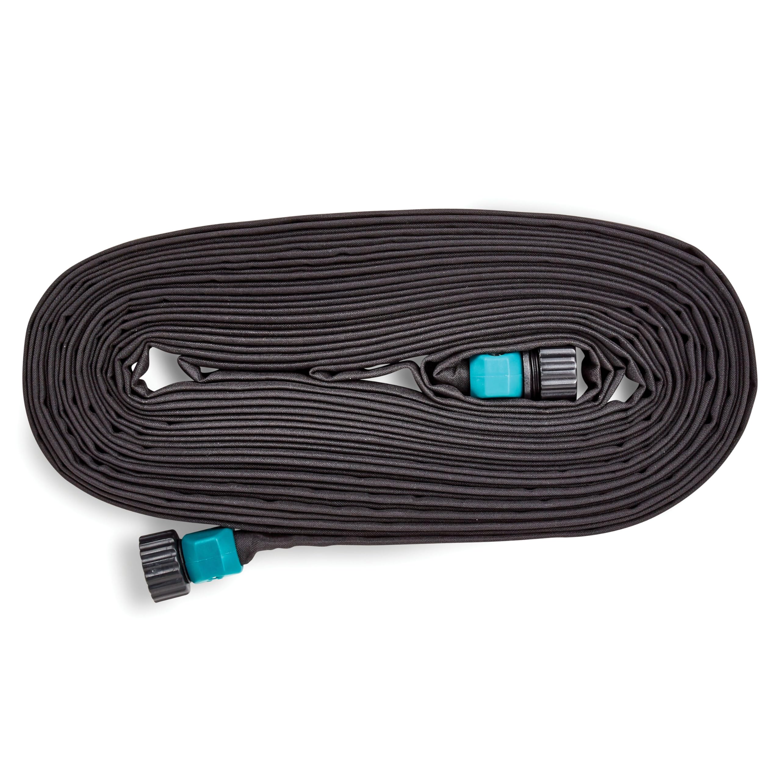 Gilmour 25' Black Flat Weeper Soaker Hose for Garden Beds, Drip Irrigation Outdoor Hose, Flexible Garden Hose for Vegetable Gardens, Flower Beds, Lawns, and Orchards - Image 3