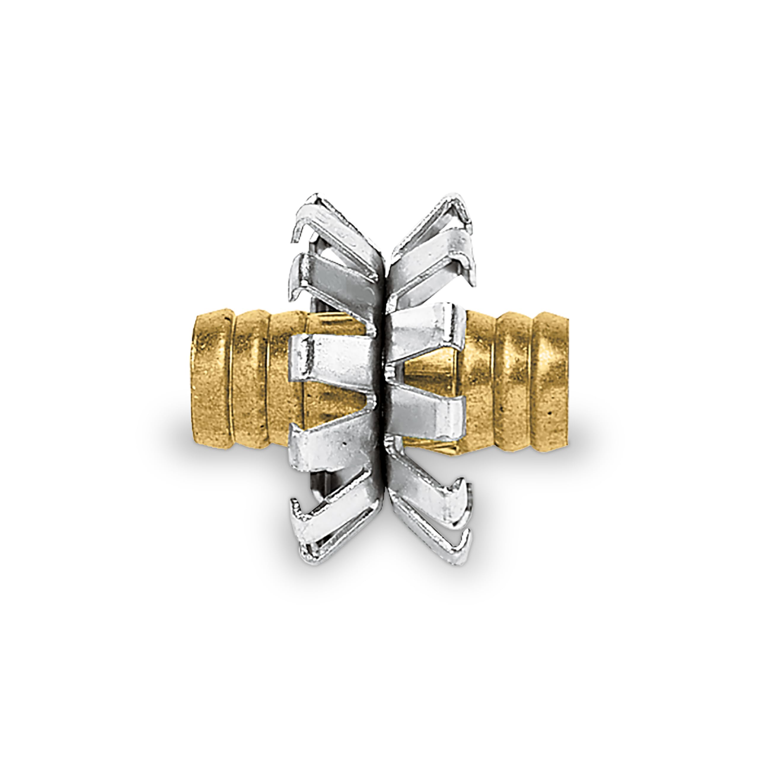 Gilmour 3/4" Brass Hose Clinch Mender, Heavy Duty Metal Water Hose Repair Kit, Garden Hose Repair Fitting - Image 3