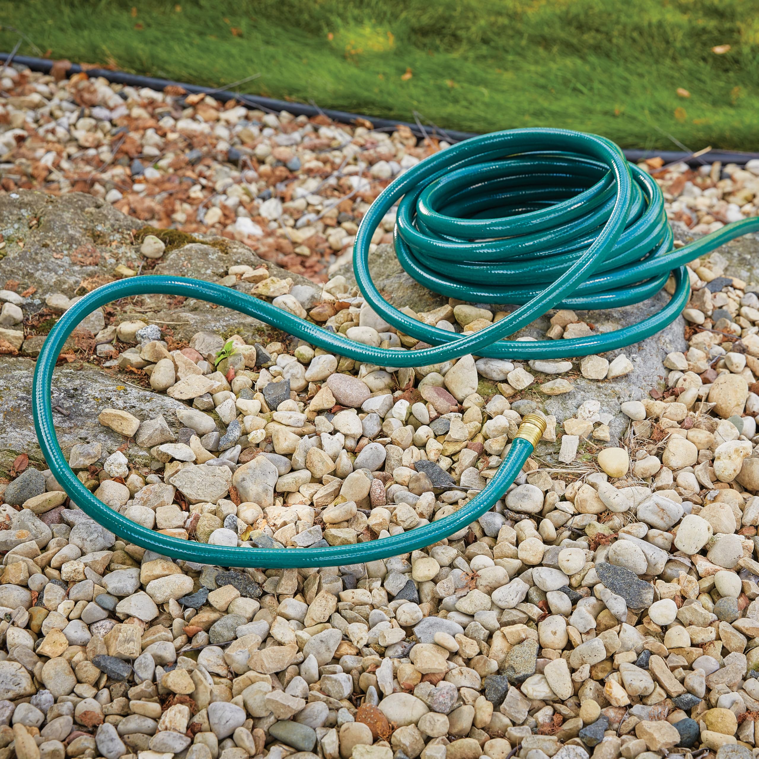 Gilmour 5/8" x 100' Heavy Duty Flexogen Water Hose, Flexible Garden Hose for Vegetable Gardens, Flower Beds, and Lawn Sprinklers, Green - Image 7