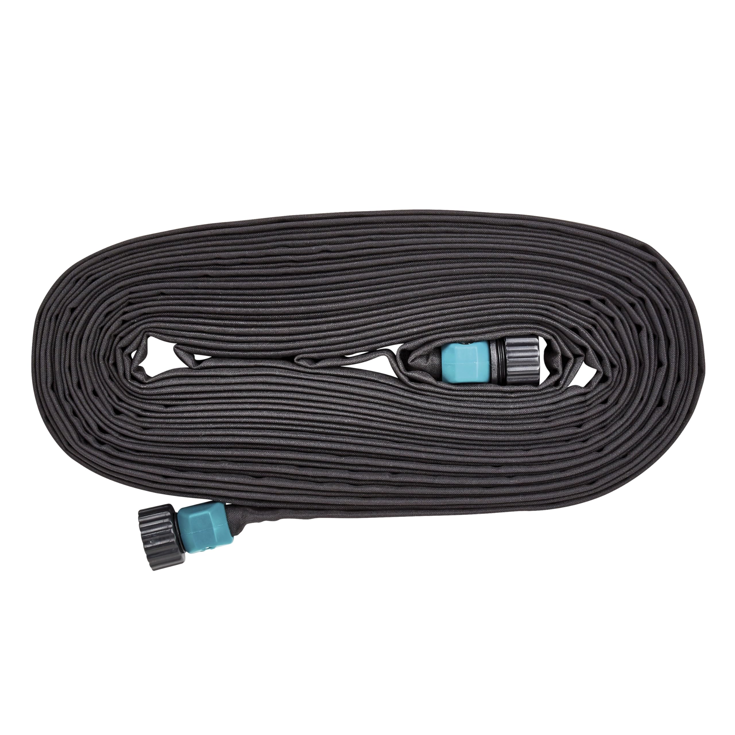 Gilmour 50' Black Flat Weeper Soaker Hose for Garden Beds, Drip Irrigation Outdoor Hose, Flexible Garden Hose for Vegetable Gardens, Flower Beds, Lawns, and Orchards - Image 3