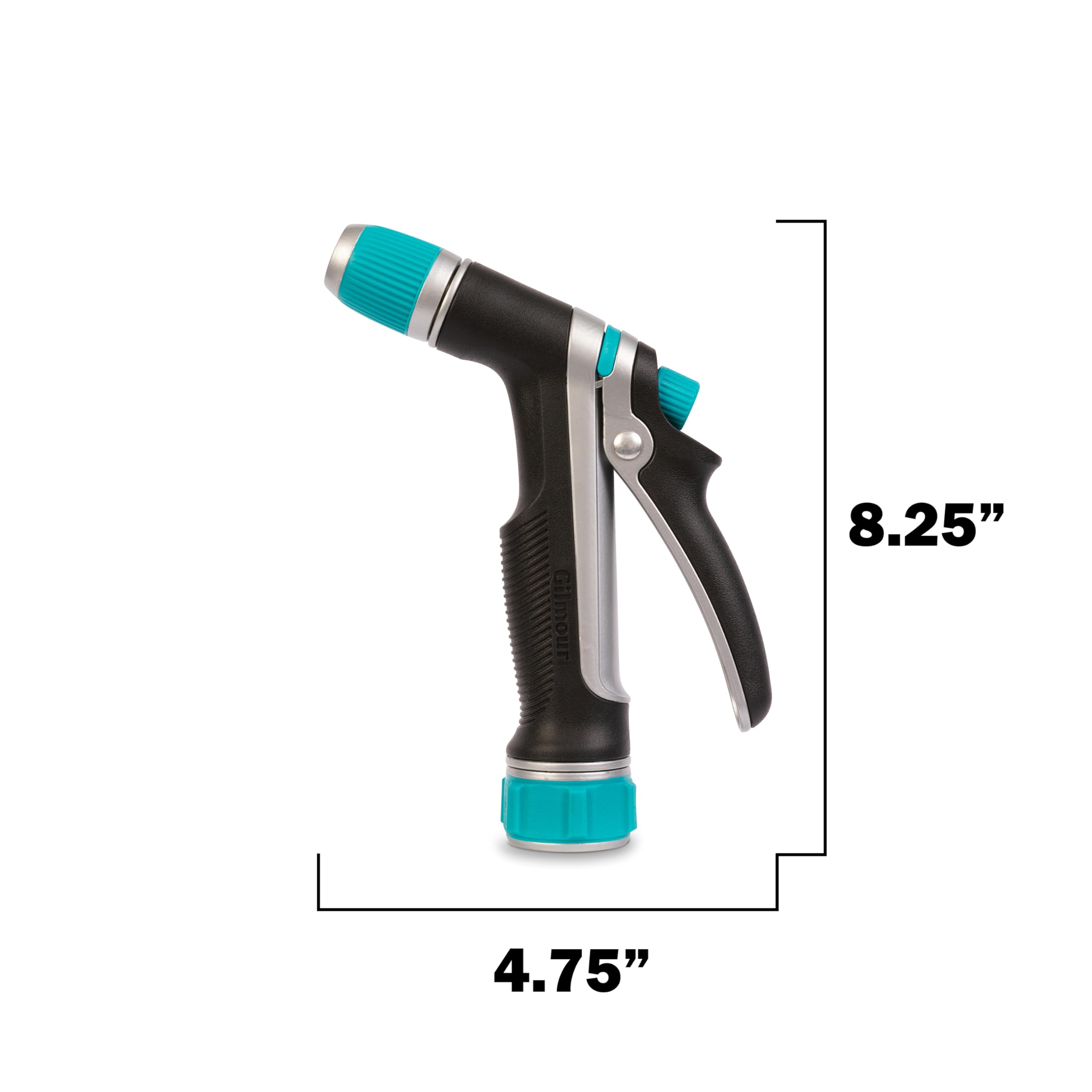 Gilmour 825202-1001 Heavy Duty Rear Control Pre-set Watering Nozzle with Swivel Connect - Image 5