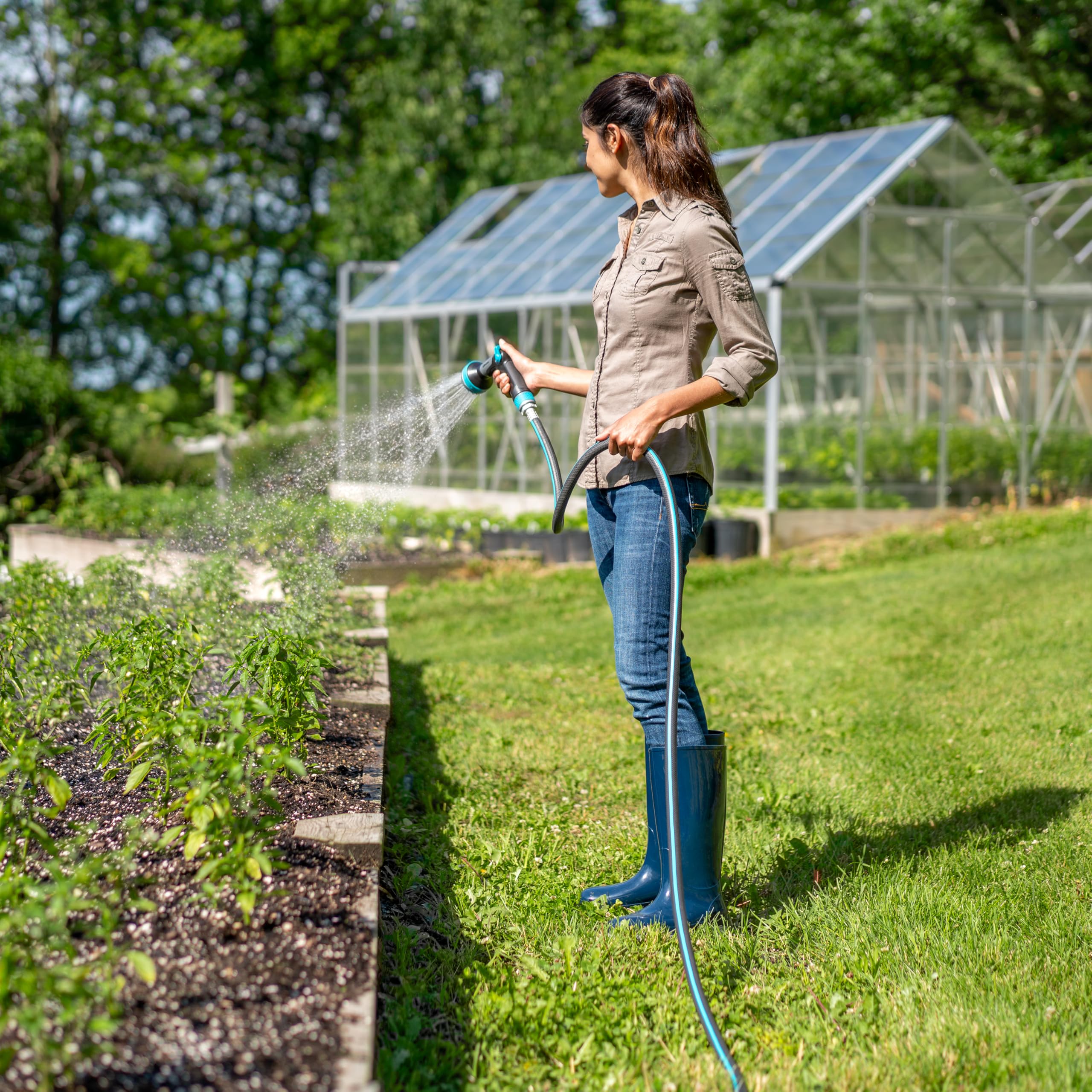 Gilmour AquaArmor 1/2" x 100' Lightweight Garden Hose, Kink Free Hose, Drinking Water Safe Garden Hose - Image 5