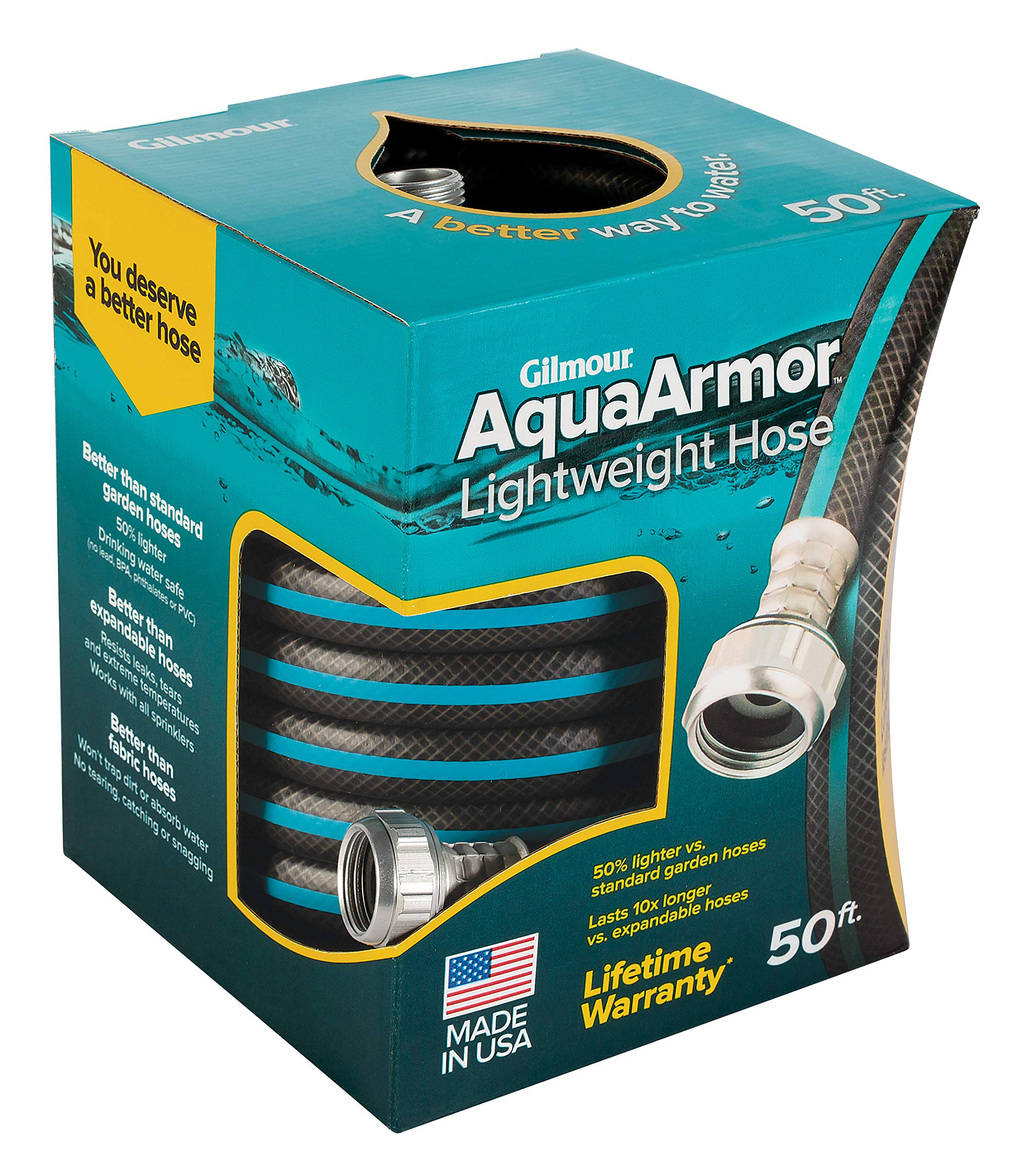 Gilmour AquaArmor Lightweight Hose 1/2"x 50' - Image 6