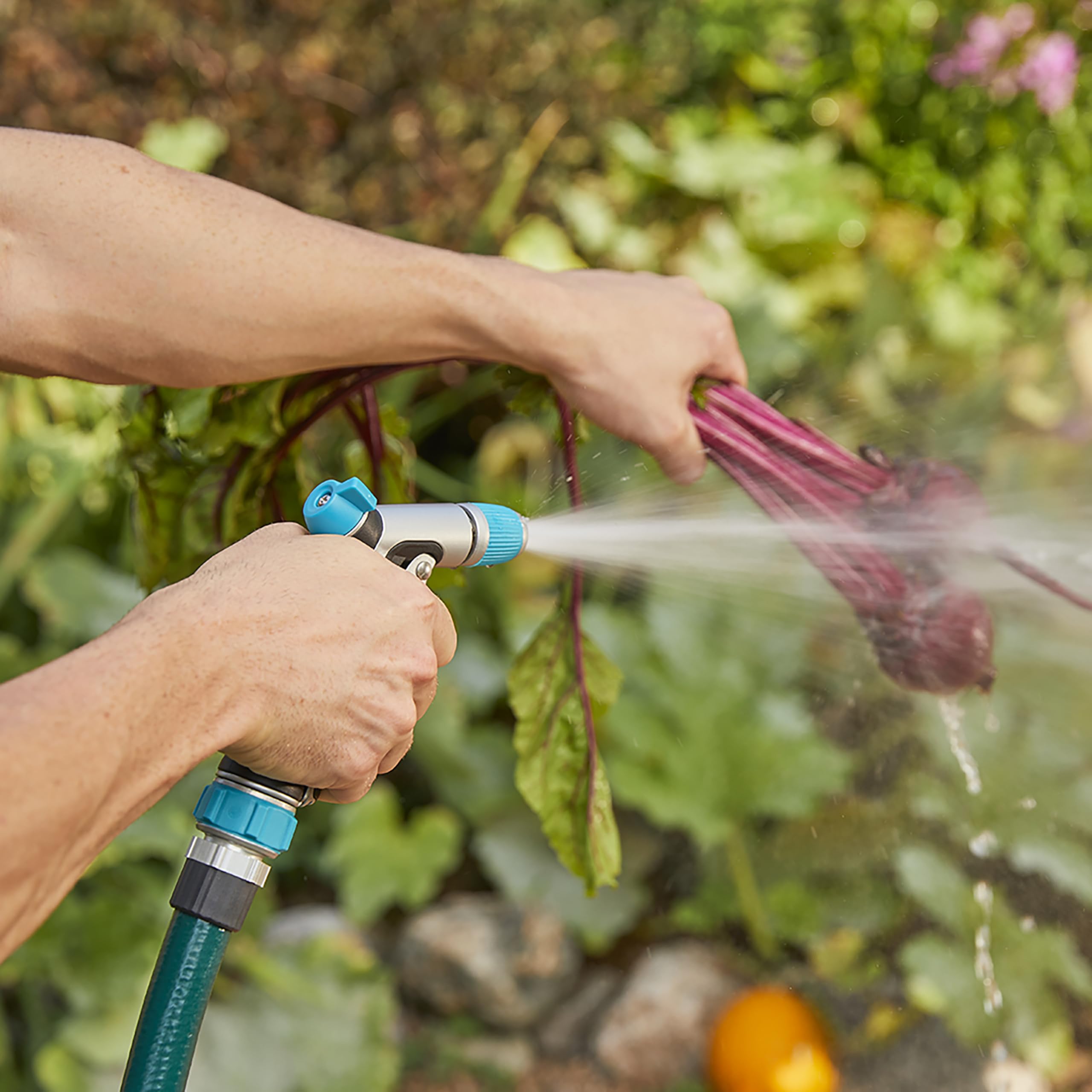 Gilmour Heavy Duty Front Control Garden Hose Nozzle with Adjustable Spray Pattern, Water Hose Nozzle for Watering Garden or Lawn - Image 6