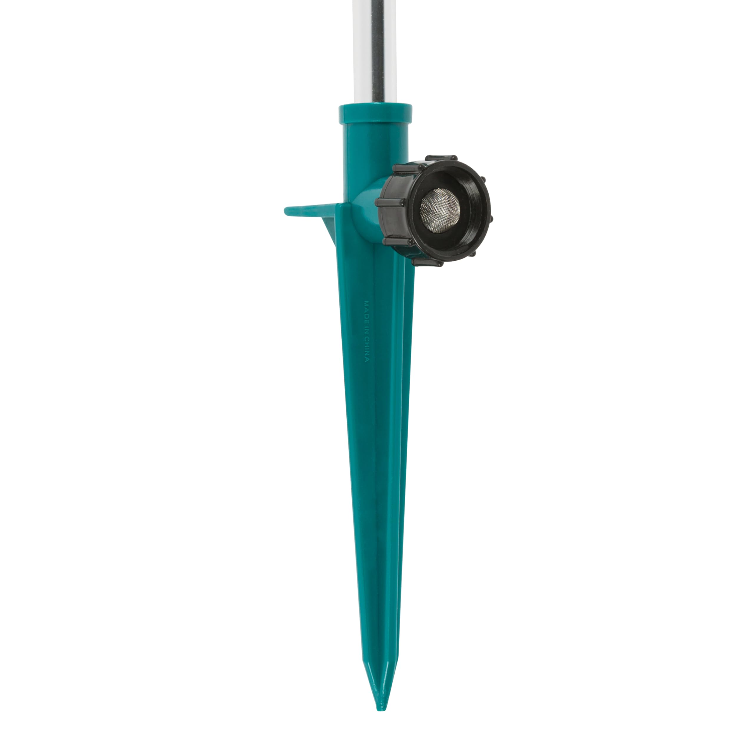 Gilmour Medium Coverage Elevated Sprinkler, Garden Sprinkler on Telescoping Pole, 360 Degree Garden Watering System - Image 3