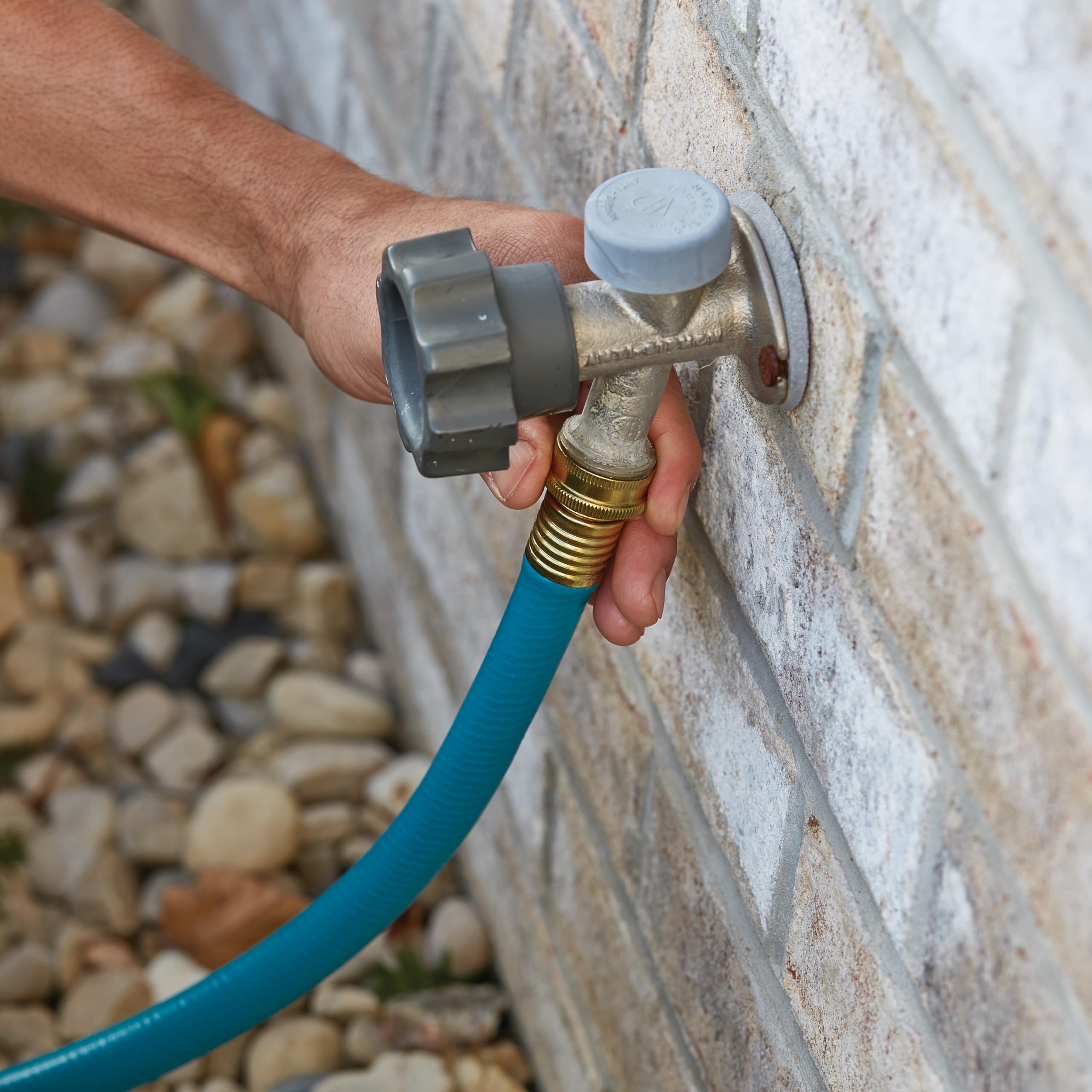 Gilmour Medium Duty 5/8" x 150' Garden Hose, Flexible and Kink Resistant Outdoor Hose, Blue - Image 8