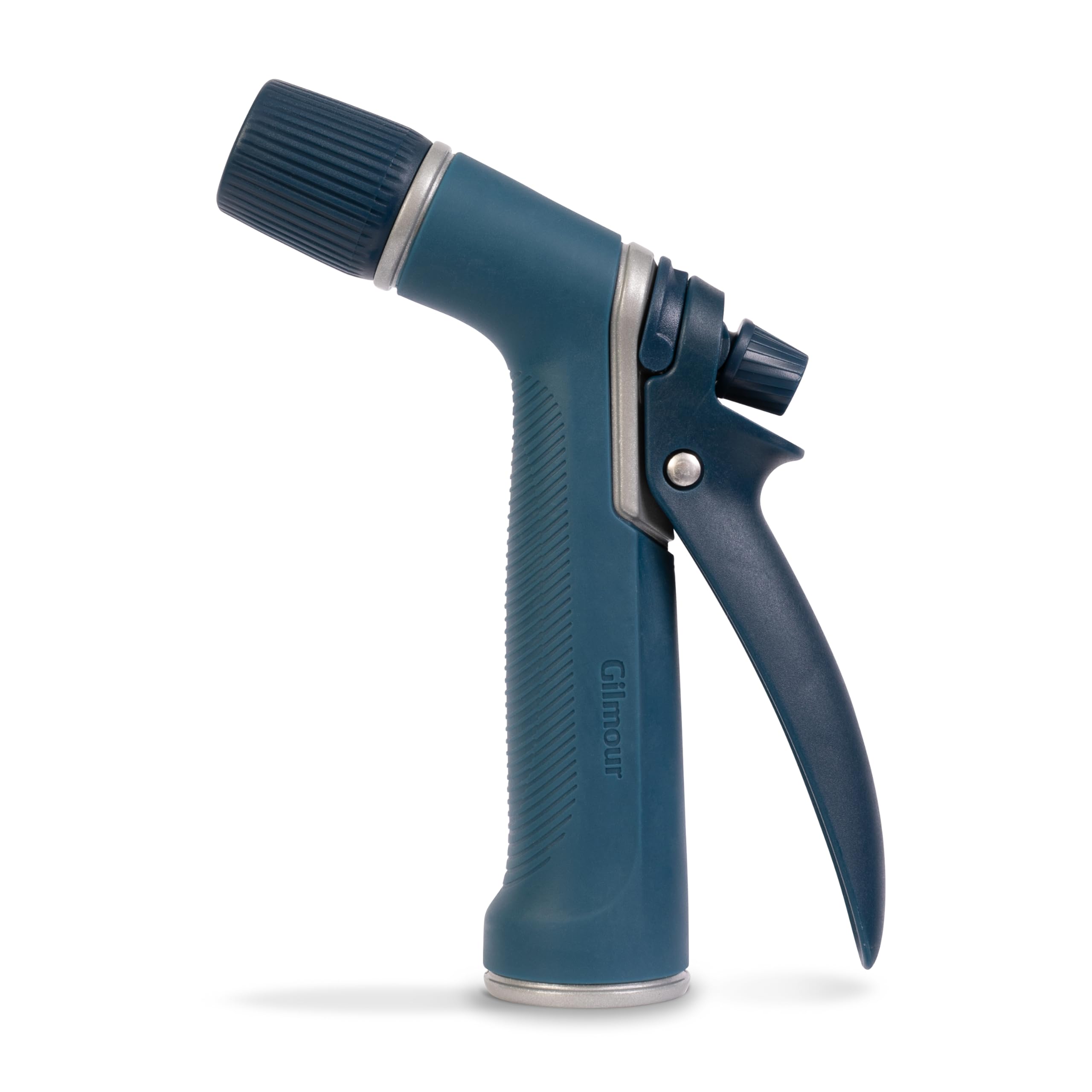 Gilmour Medium Duty Garden Hose Nozzle with Adjustable Spray Pattern, Water Hose Nozzle for Watering Garden or Lawn, Blue - Image 3
