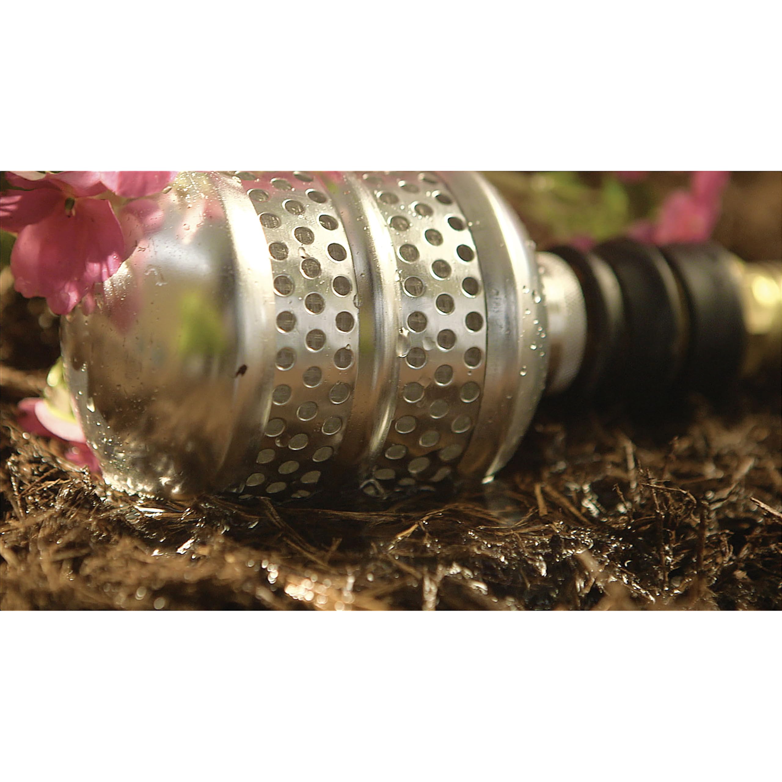 Gilmour Metal Bubbler Sprinkler, Garden Spot Sprinkler for Small Areas, Aluminum Diffuser Flood Nozzle for Delicate Watering - Image 5