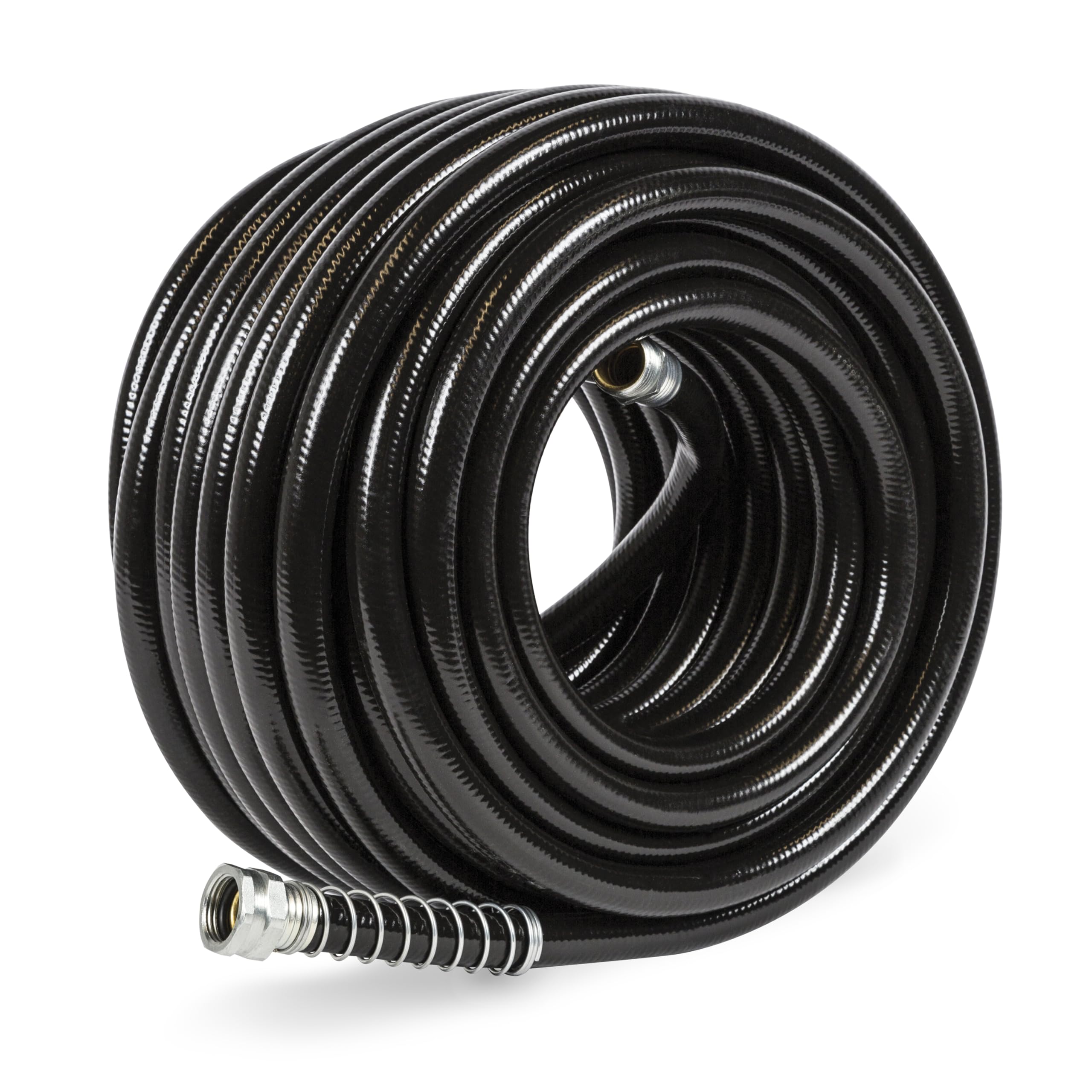 Gilmour Pro 5/8" x 100' Heavy Duty Flexogen Water Hose, Flexible Garden Hose for Vegetable Gardens, Flower Beds, and Lawn Sprinklers, Black - Image 7