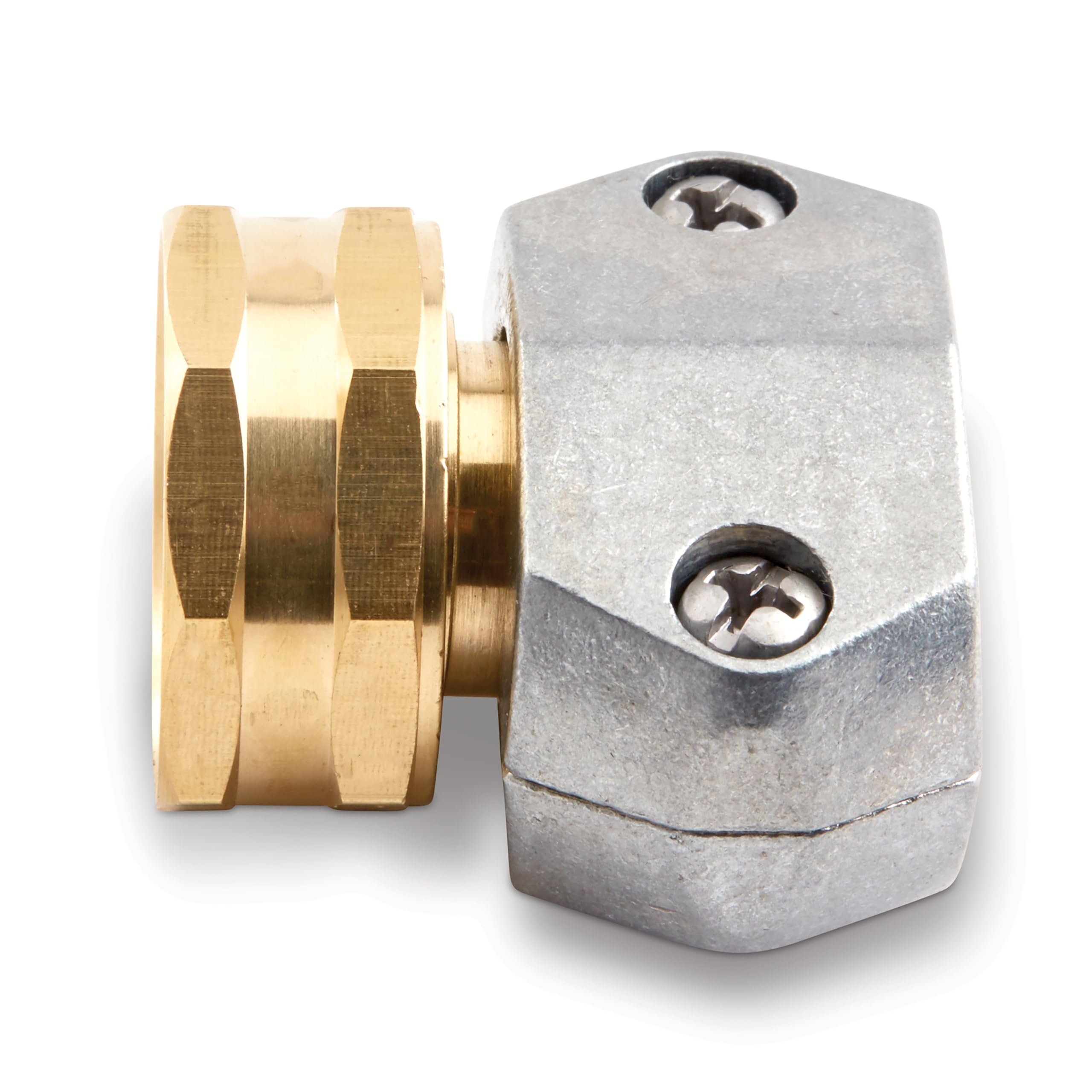 Gilmour Pro Brass Garden Hose Repair Kit Clamp Mender, Female Hose End Repair for 5/8" and 3/4" Water Hose Fittings - Image 3