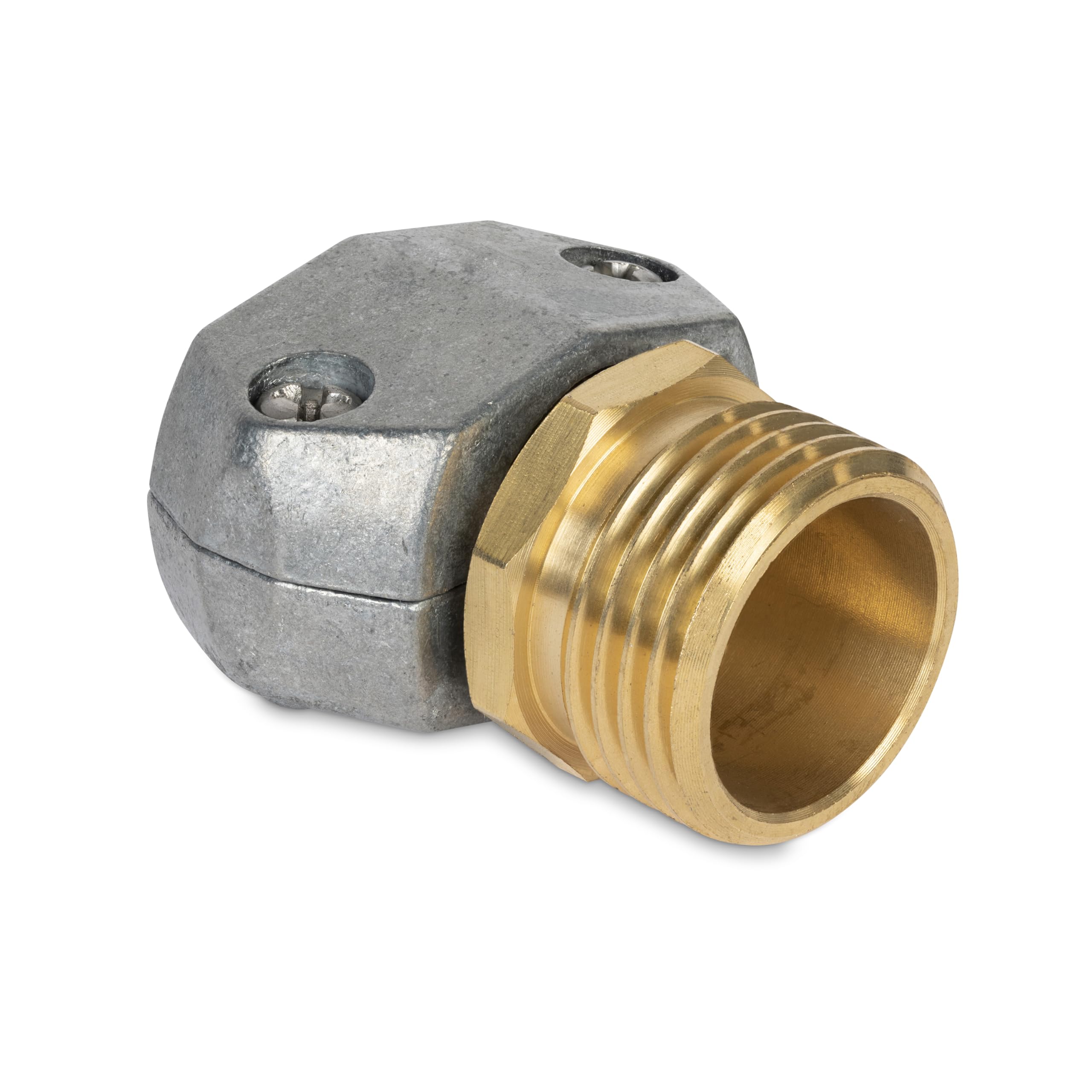 Gilmour Pro Brass Garden Hose Repair Kit Clamp Mender, Male Hose End Repair for 5/8" and 3/4" Water Hose Fittings - Image 5